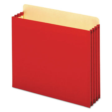 Pendaflex® File Cabinet Pockets, 3.5" Expansion, Letter Size, Red, 10-box freeshipping - TVN Wholesale